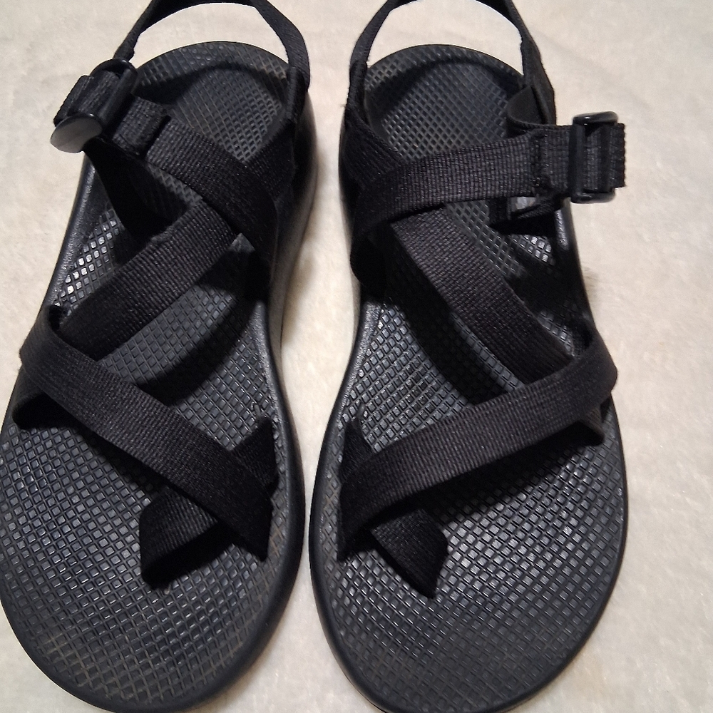 Chaco Black Men's Sandals - Picture 3 of 9